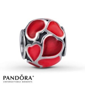 Authentic Pandora Red Hot Love Charm